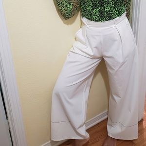 TopShop paperbag wide leg trendy trouser pants
